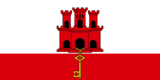 Flaga Gibraltar