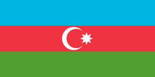 Flaga Azerbejdżan
